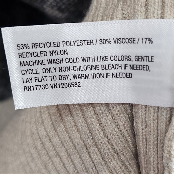 A New Day Cream & Black Houndstooth Cardigan Size XL - Picture 5 of 11